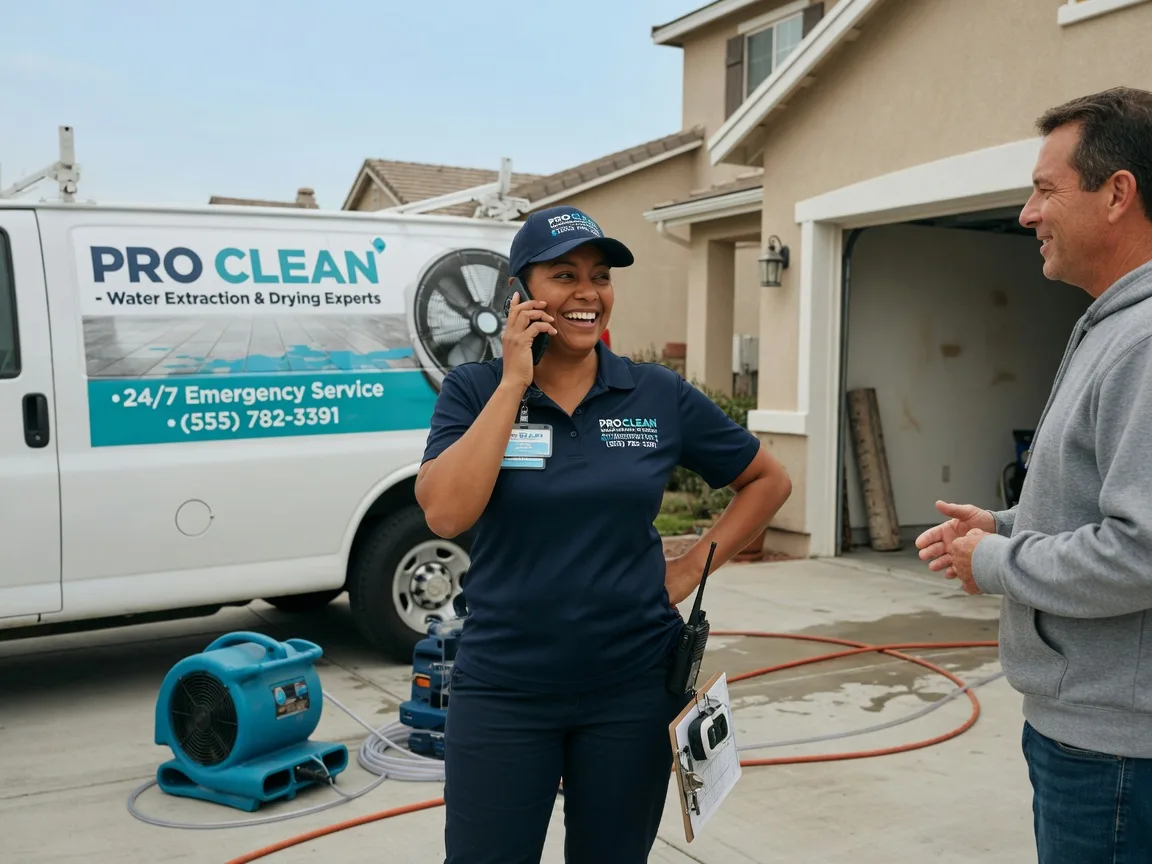 Water Extraction & Drying Dinuba, CA FAQs